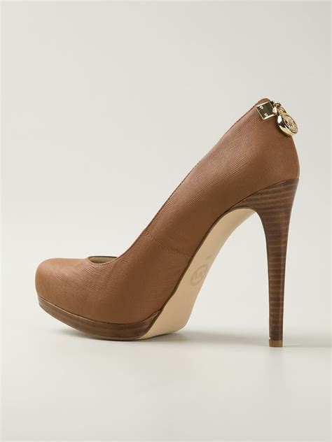 michael kors nick brown|Michael Kors brown heels.